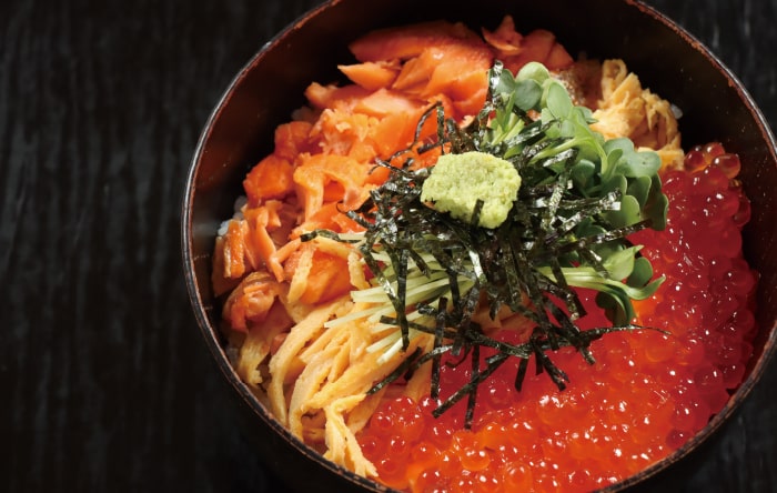 鮭いくら親子丼